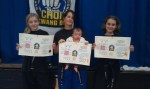 Photo of black belt certificates